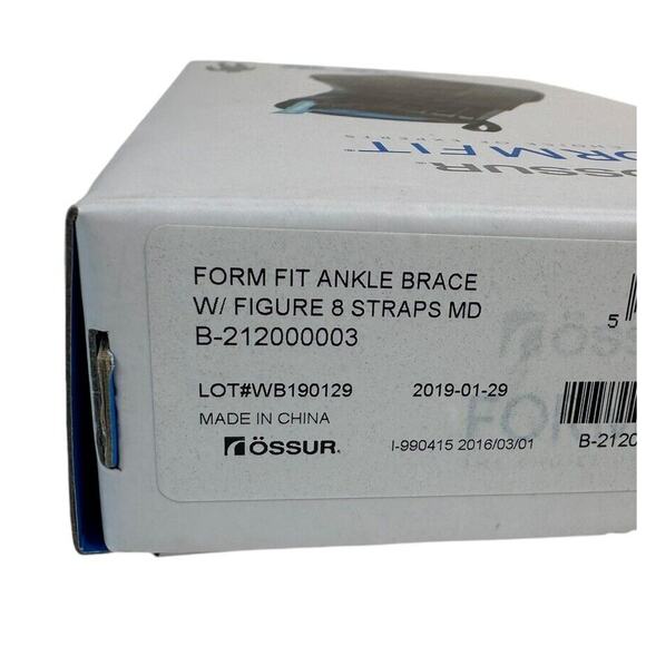 Ossur FormFit Ankle Brace with Speedlace & Figure 8 Straps Single Pull Closure M - Picture 10 of 10